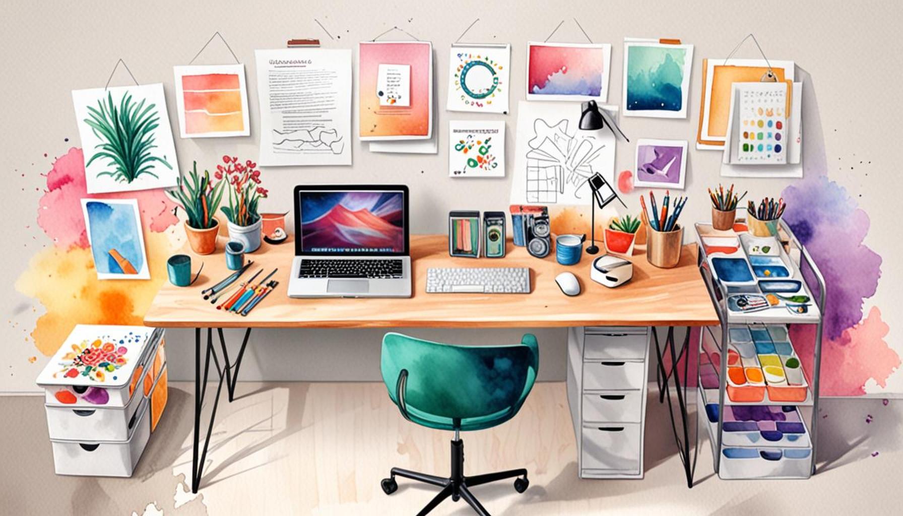Efficient Organization Transform Your Workspace into a Minimalist Haven
