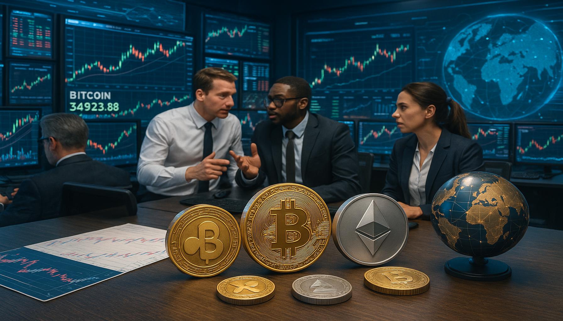 The Role of Cryptocurrencies in Restructuring Financial Market Dynamics