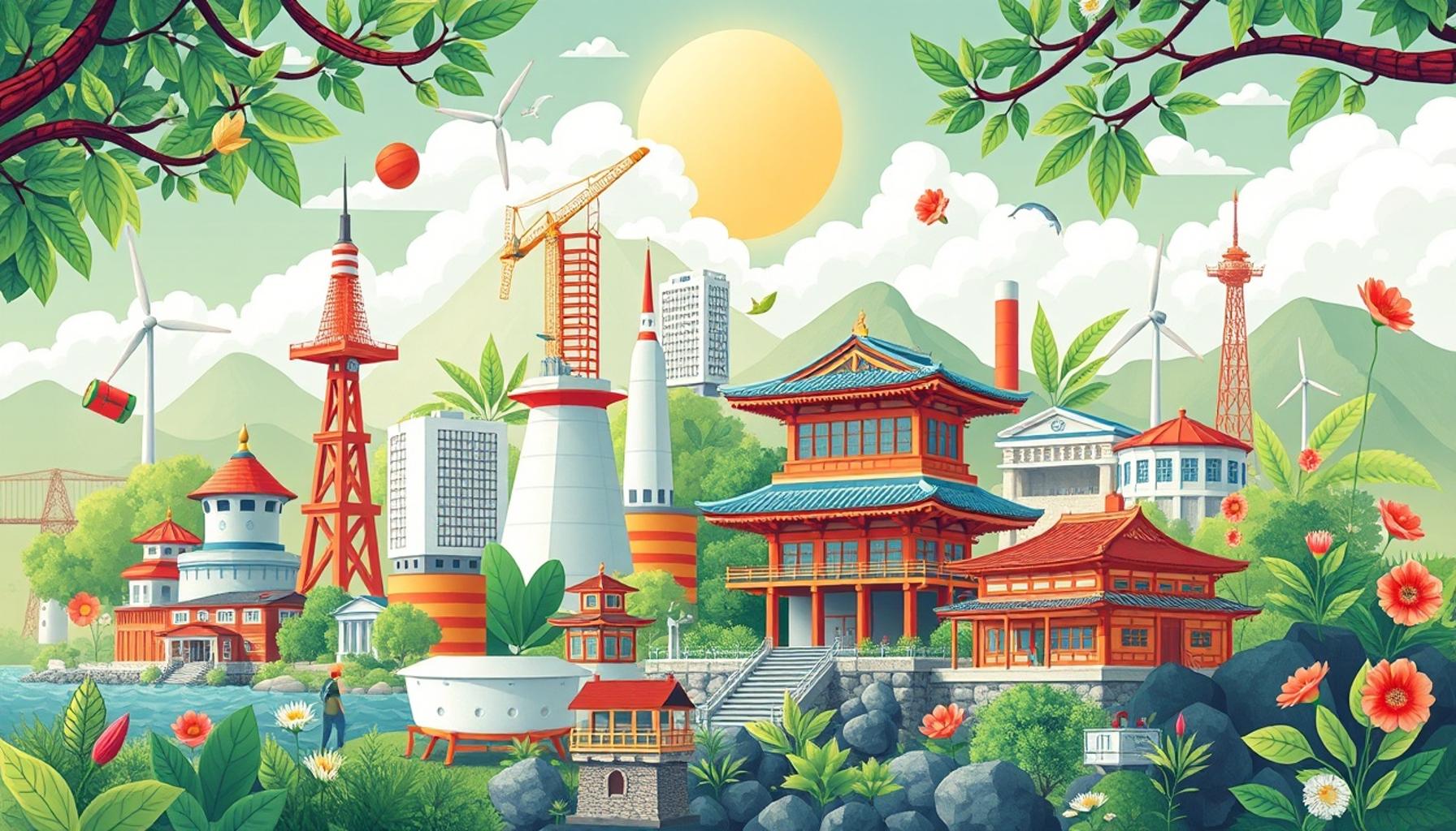 グリーンテクノロジー：持続可能性とエネルギー革新のための日本の取り組み